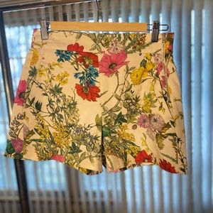 ZARA floral shorts
